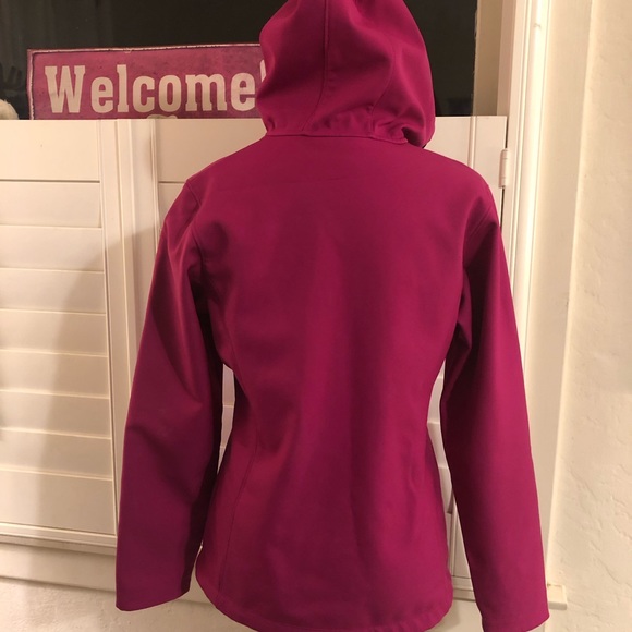 COLUMBIA Hooded Jacket w/ Fleece Lining & Zip Front. Warm, Rugged, Fab‼️💕💖 - Picture 2 of 10